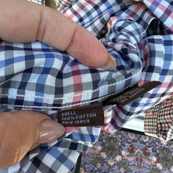 J. McLaughlin Men’s Casual Button Down Shirt- Size Small - Picture 6 of 6